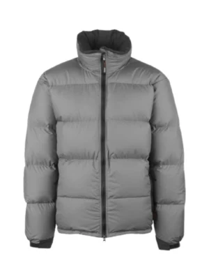 Grey Puffer Down Jacket