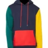 Men Forever Color Block Hoodie
