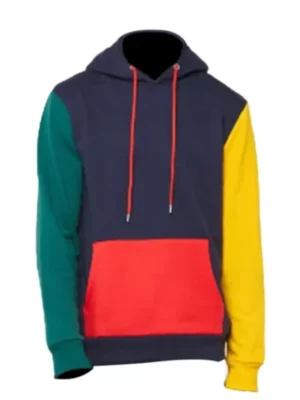 Men Forever Color Block Hoodie