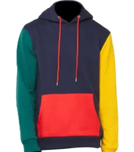 Men Forever Color Block Hoodie
