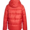 Winter Red Puffer Jacket