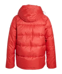 Winter Red Puffer Jacket