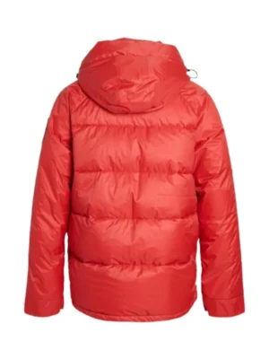 Winter Red Puffer Jacket