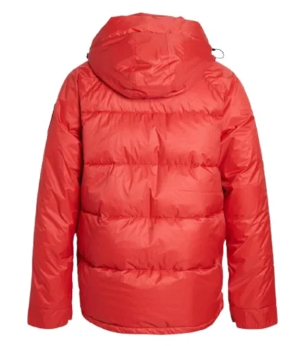 Winter Red Puffer Jacket