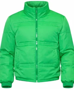 ASAP NYC Green Puffer Jacket