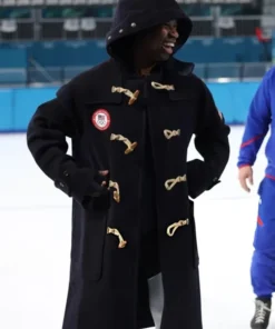 Erin Jackson Winter Olympics Team USA Flagbearer Toggle Coat