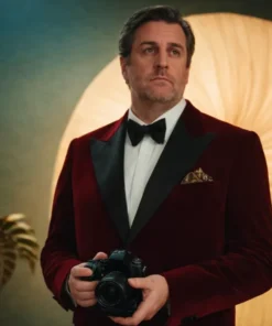 Fabian And The Murderous Wedding Maroon Blazer