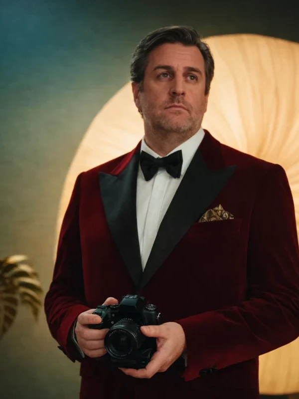 Fabian And The Murderous Wedding Maroon Blazer