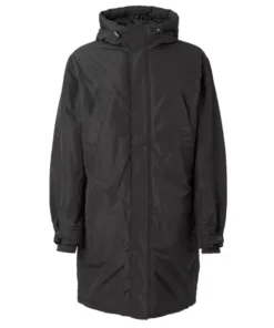 Here Comes The Flood Robert Pattinson Black Hooded