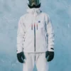 Milano Cortina 2026 Winter Olympics Team Iceland White Hooded Jacket
