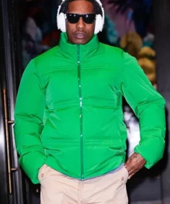 NYC ASAP Green Puffer Jacket