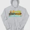 Quality Learning Center Grey Pullover Fleece Hoodie