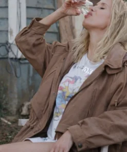 Signing Tony Raymond Mira Sorvino Sandra Henderson Brown Jacket