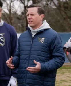 Signing Tony Raymond Walt McFadden Blue Jacket