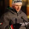 Team Italy EA7 Emporio Armani Winter Olympics Jacket