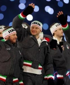 Team Italy EA7 Emporio Armani Winter Olympics Opening Ceremony Jacket