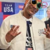 Team USA 2026 Snoop Dogg White Bomber Jacket