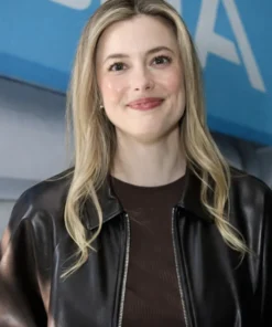 The Musical Gillian Jacobs Black Jacket