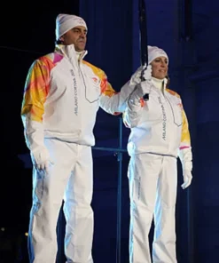 Winter Olympics 2026 Opening Ceremony Torchbearers Jacket
