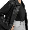 studded black leather biker jacket womens_179e0775 8132 470a 8673 cd6595bb3d45