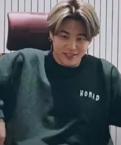 BTS Be A Good Human Jimin Black Sweatshirt