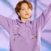 BTS Singer Jimin Purple Hoodie 1