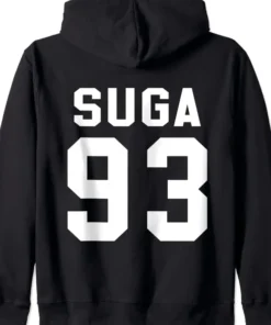 BTS Suga 93 Black Hoodie