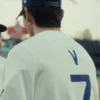 BTS The Return 2026 Kim Taehyung Short Sleeves Dodgers White Jersey