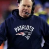 Bill Belichick Blue Hoodie First