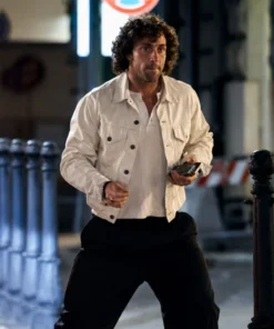 Date Night Italy 2026 Aaron Taylor Johnson Jacket