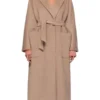 Florence Pugh Rome Brown Long Coat F