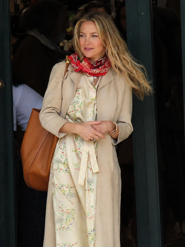 Hello And Paris Kate Hudson Coat