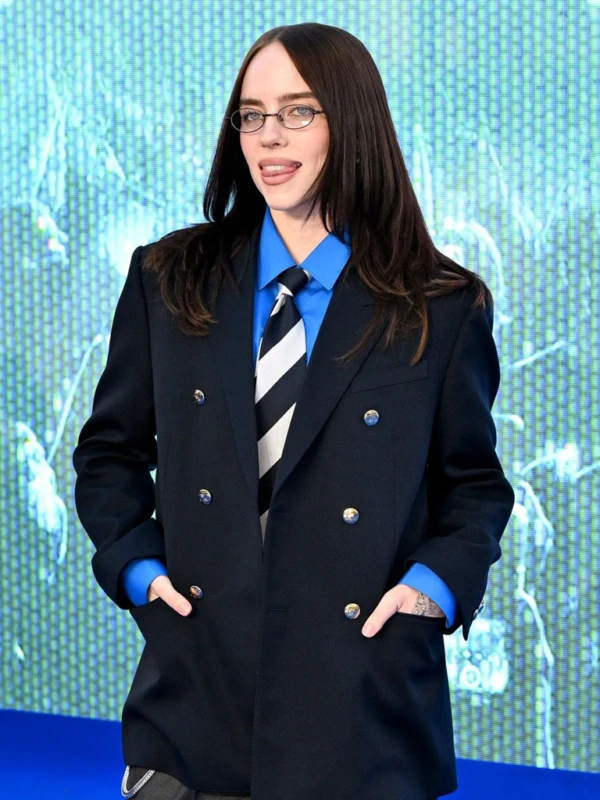 Hit Me Hard And Soft Premiere Billie Eilish Black Blazer Second
