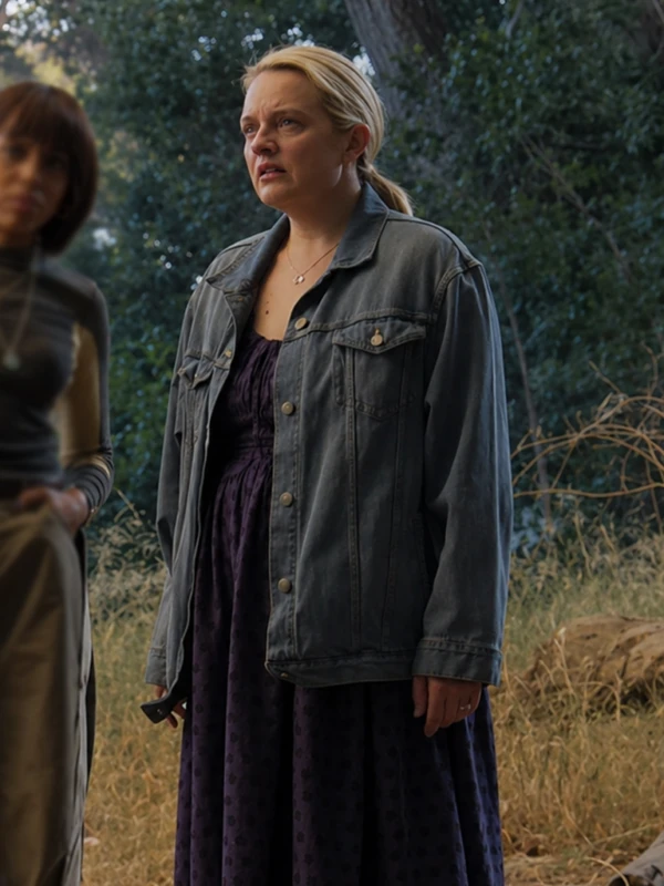 Imperfect Women S01 Elisabeth Moss Blue Jacket