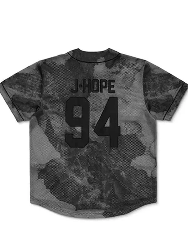 J Hope BTS Arirang World Tour Black Jersey