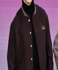 Jimin BTS Wool Brown Jacket