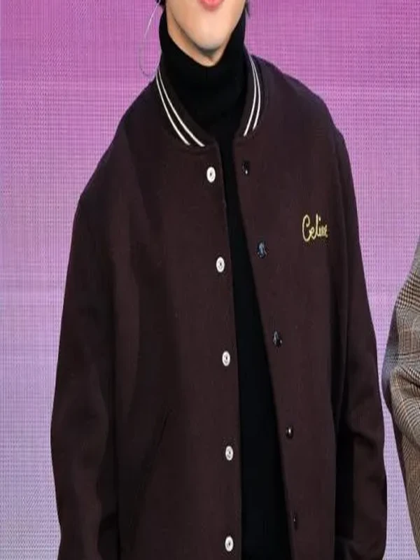 Jimin BTS Wool Brown Jacket