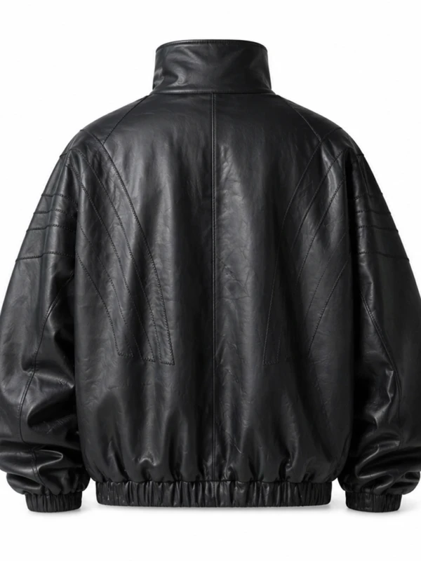 Knicks Playoff Courtside Date Timoth e Chalamet Black Jacket B