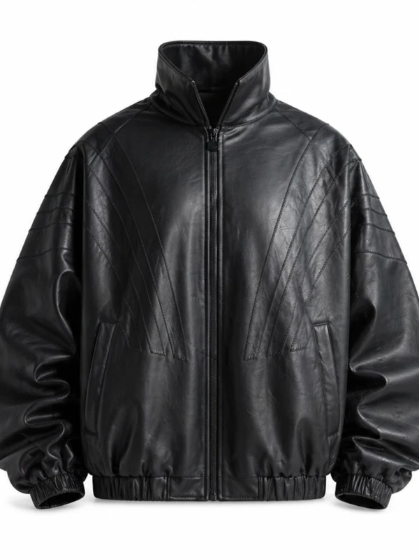 Knicks Playoff Courtside Date Timoth e Chalamet Black Jacket F