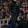 Manager Arsene Wenger Black Coat First