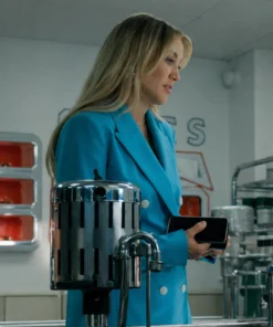 Running Point S02 Kate Hudson Blue Blazer