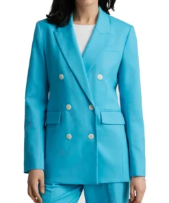 Running Point S02 Kate Hudson Isla Gordon Blue Blazer F
