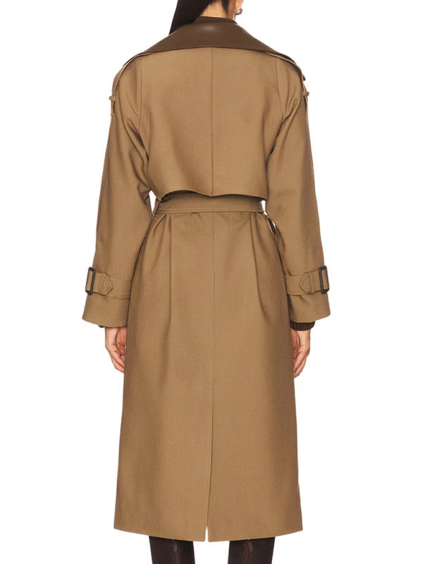 Running Point S02 Kate Hudson Isla Gordon Brown Coat B