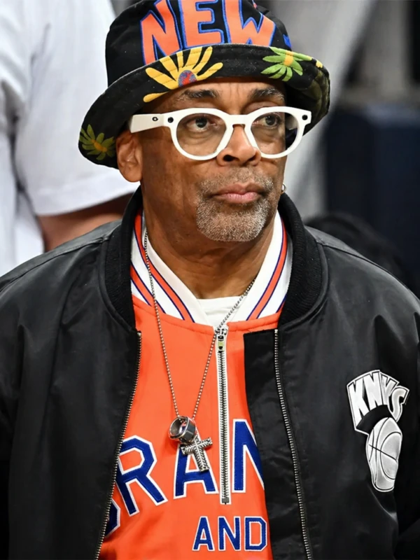 Spike Lee Knicks Black Jacket