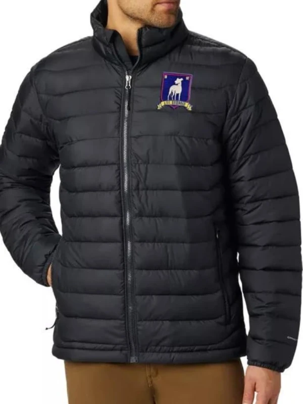 Ted Lasso S04 Jason Sudeikis Ted Lasso Black Puffer Jacket F