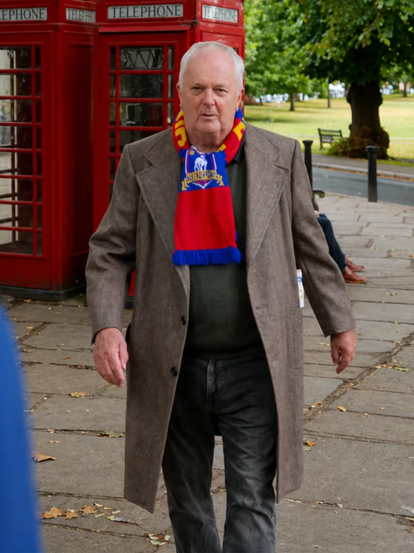Ted Lasso S04 Tom Cotcher Brown Coat