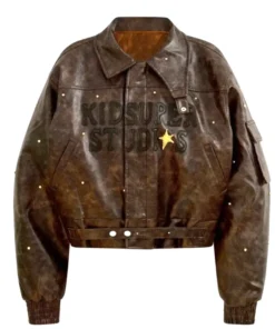 The Kid Who Jumped To The Moon Jungkook Black Jacket F
