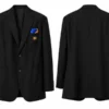 The Tonight Show Starring Anne Hathaway Black Blazer FB