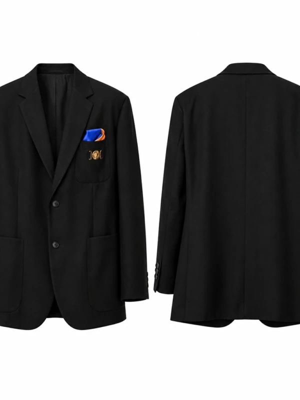 The Tonight Show Starring Anne Hathaway Black Blazer FB