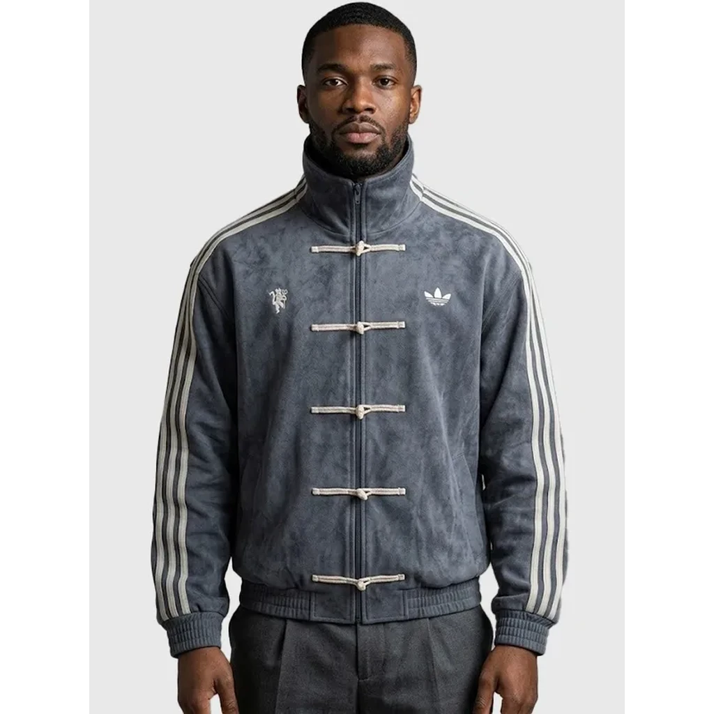 Adidas Chinese New Year Manchester United Grey Jacket